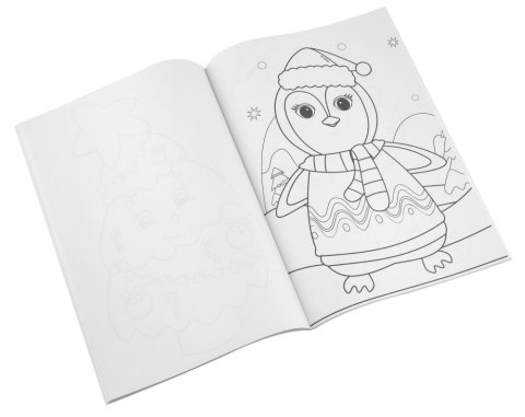 Świąteczna kolorowanka A4