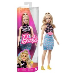 Lalka Barbie Fashionistas Girl Power blondynka krągłe kształty HPF78 p6 MATTEL