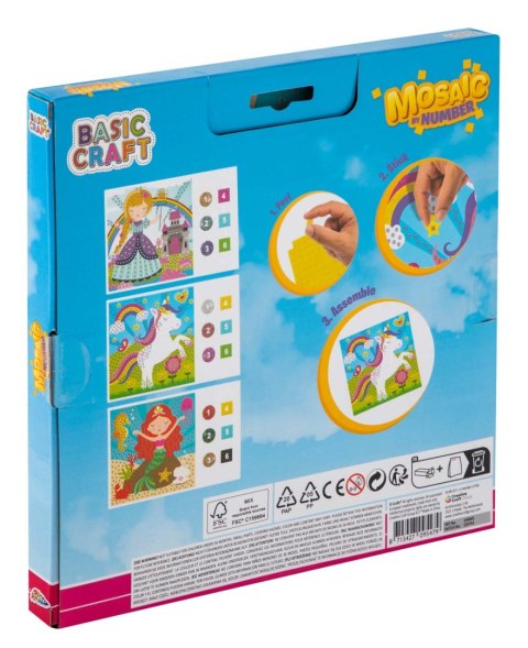 Malowanie po numerach 3 arkusze