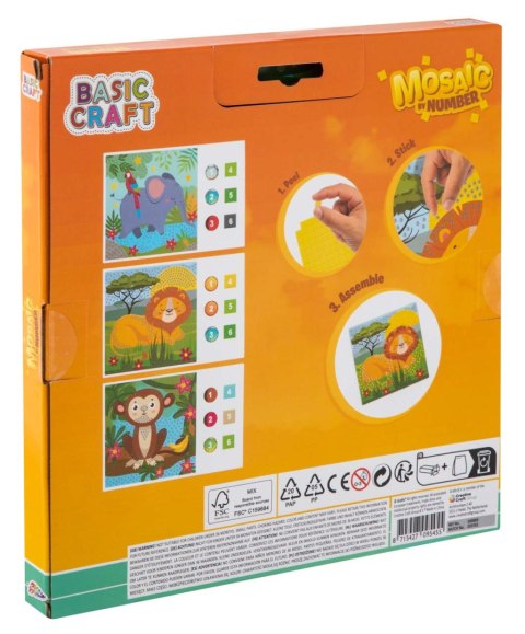 Malowanie po numerach 3 arkusze