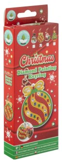 Zestaw do Diamond Painting - świąteczne breloczki do kluczy 4 rodzaje