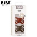 BIBS COUTURE 2-PACK RUST & MOCHA M Smoczek ortodontyczny silikonowy