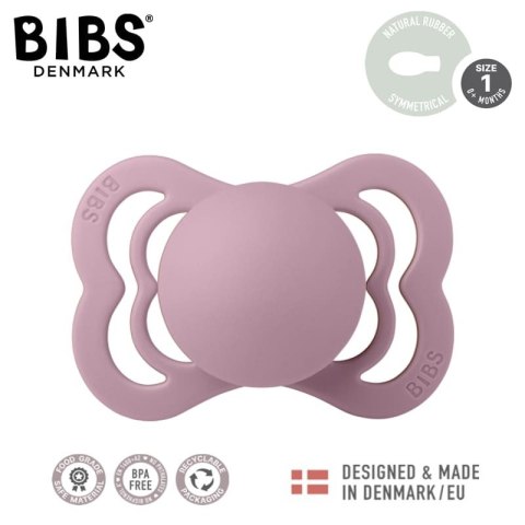 BIBS SUPREME HEATHER S Smoczek symetryczny kauczuk Hevea