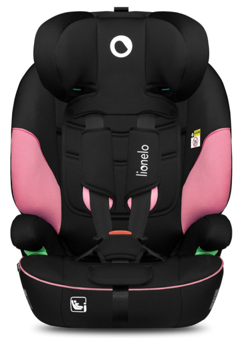 LEVI i-Size Lionelo Fotelik samochodowy 9-36 kg - Pink Baby