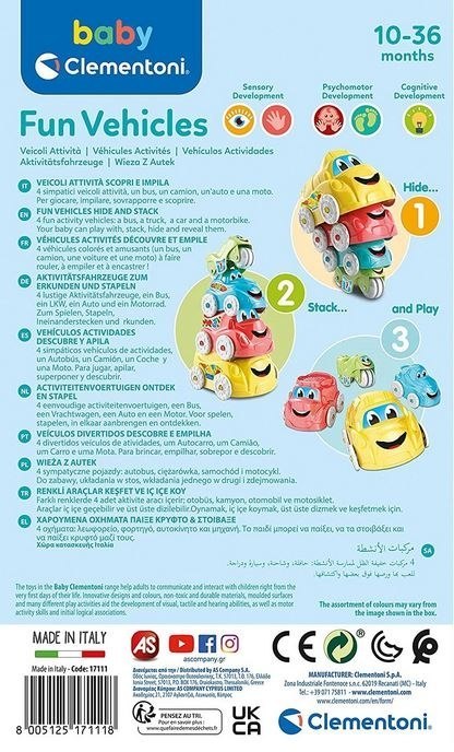 Wieża z autek baby Clementoni #G2