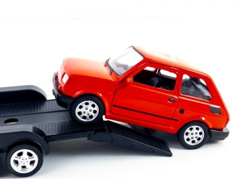 WELLY POLONEZ CARO FIAT 126P LAWETA SAMOCHODY 1:34-1:39