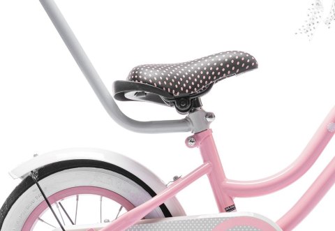 Rowerek dla dziewczynki 12 cali Heart bike - różowy