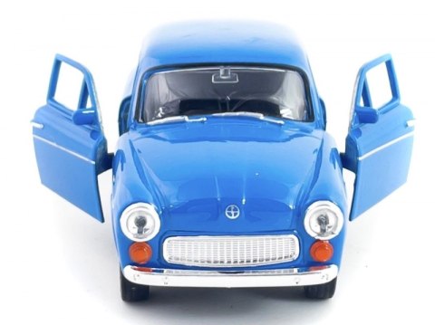 WELLY SYRENA 105 1:34 SAMOCHÓD KOLEKCJONERSKI niebieski