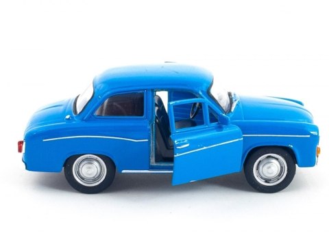 WELLY SYRENA 105 1:34 SAMOCHÓD KOLEKCJONERSKI niebieski