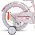 Rowerek dla dziewczynki Heart Bike seria Silver Moon 16 cali - różowy