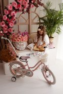 Rowerek dla dziewczynki Heart Bike seria Silver Moon 16 cali - różowy
