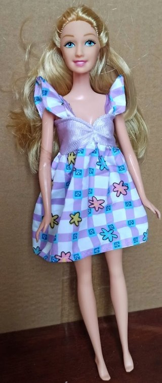 Ubranka dla Lalek SUKIENKA TOREBKA spódniczka Ciuchy #A1