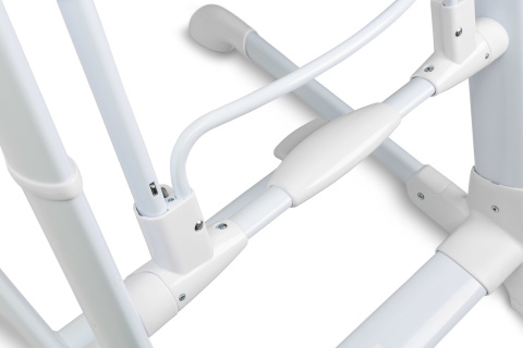 INDIGO Caretero 2w1 krzesełko do karmienia i huśtawka dla niemowląt - Powder Pink