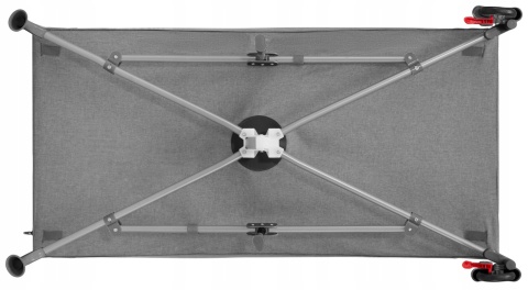 LIA Plus Sesttino Łóżeczko turystyczne dwupoziomowe - Gray