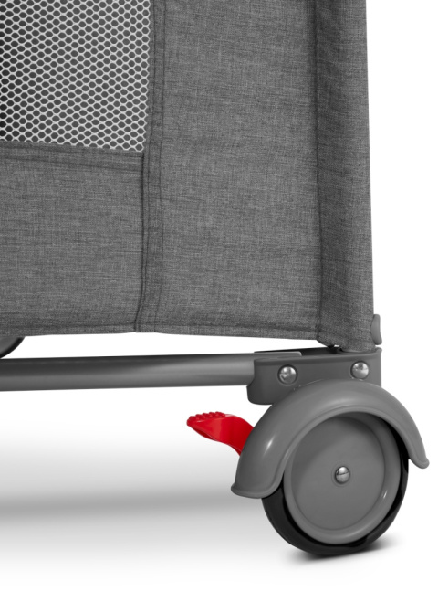 LIA Plus Sesttino Łóżeczko turystyczne dwupoziomowe - Gray