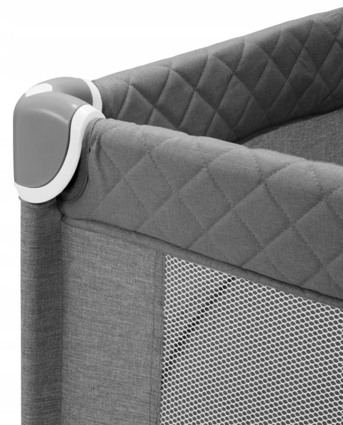 LIA Plus Sesttino Łóżeczko turystyczne dwupoziomowe - Gray