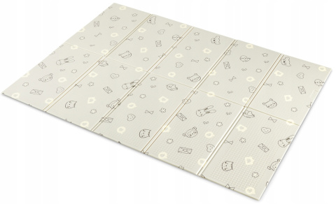 Składana Mata piankowa Sesttino lovely messaga & fruit garden