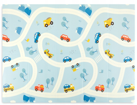 Składana Mata piankowa Sesttino face & on the road