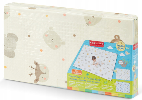 Składana Mata piankowa Sesttino face & on the road