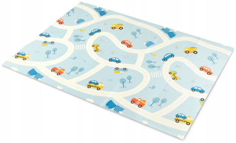 Składana Mata piankowa Sesttino face & on the road