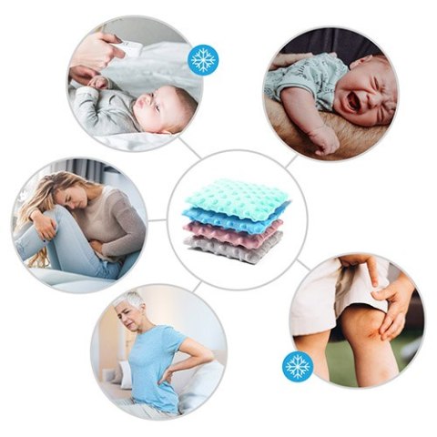 B.O.796/04 Termofor z pestkami wiśni CHERRY miętowy*