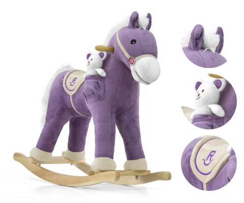 MILLY MALLY 1077 Koń Pony purple