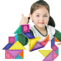 WOOPIE 48792 Tangram Klocki magnetyczne puzzle 3D