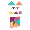 WOOPIE 48792 Tangram Klocki magnetyczne puzzle 3D