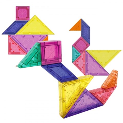 WOOPIE 48792 Tangram Klocki magnetyczne puzzle 3D