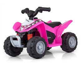 MILLY MALLY 4479 Pojazd na akumulator Quad HONDA ATV pink