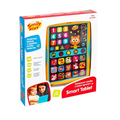 SMILY PLAY SP98276 Smart Tablet Zdobywam wiedzę z Kotem Ignacym