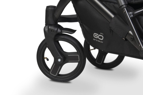 2 OF US EasyGo 2w1 wózek bliźniaczy głęboko-spacerowy - Taupe