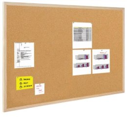 Tablica korkowa BI-OFFICE 100x80cm, rama drewniana GMC160012010