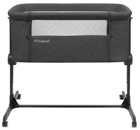 SNUZZY Kidwell Łóżeczko dostawne - Dark Grey