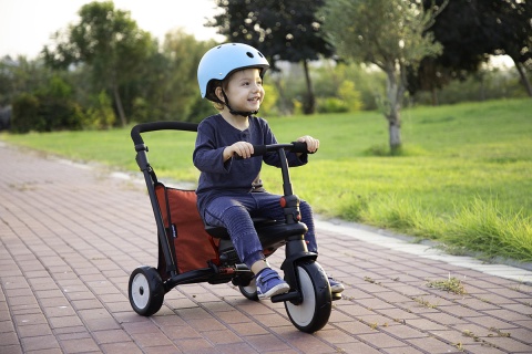 Składany rowerek dziecięcy / wózek Smart Trike 7w1 STR­™5 - czerwony
