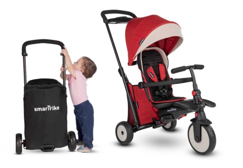 Składany rowerek dziecięcy / wózek Smart Trike 7w1 STR­™5 - czerwony