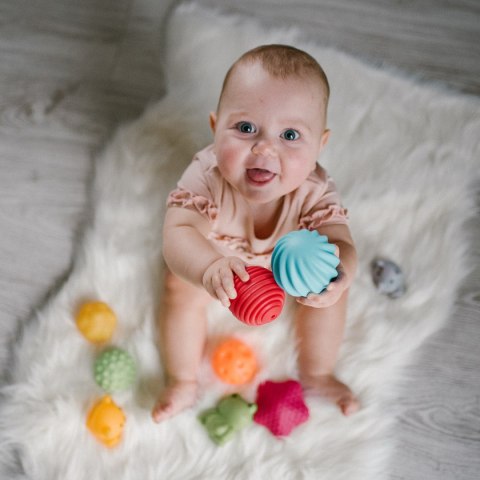 B.O.1530 Piłeczki sensoryczne zestaw 6 szt