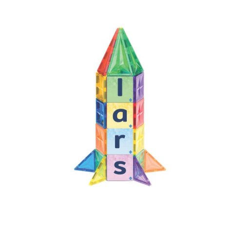 Nakładki na klocki i litery - Coblo 60 sztuk