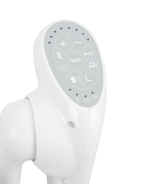 Cascata Carrello krzesełko do karmienia, elektryczny bujaczek, kołyska - Ash Grey