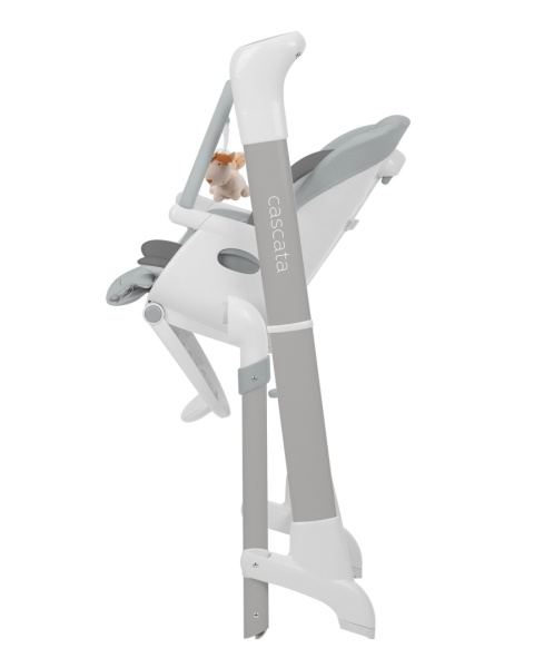 Cascata Carrello krzesełko do karmienia, elektryczny bujaczek, kołyska - Ash Grey