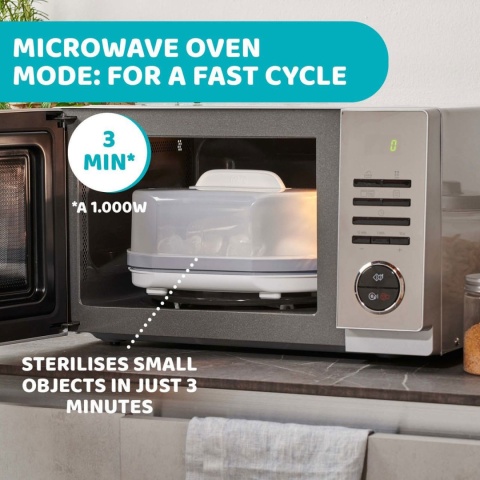 Chicco sterylizator parowy 3w1