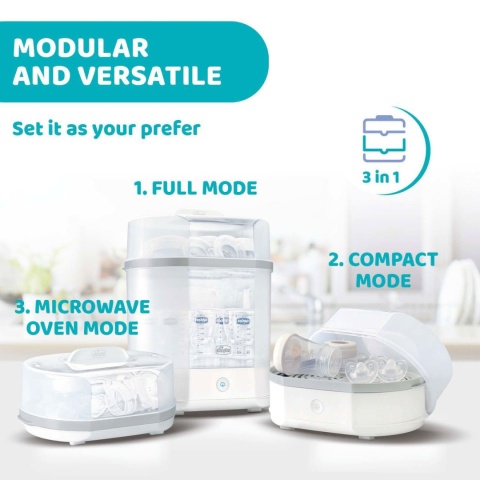 Chicco sterylizator parowy 3w1