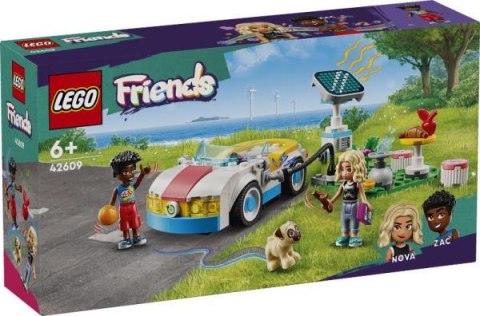 LEGO 42609 FRIENDS Samochód elektryczny i stacja ładowania p4