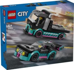 LEGO 60406 CITY Samochód wyścigowy i laweta p4
