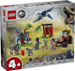 LEGO 76963 JURASSIC WORLD Centrum ratunkowe dla małych dinozaurów p4
