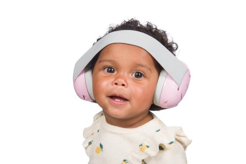 Słuchawki ochronne DOOKY Baby Earmuff pink 0-3 l