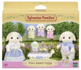 Sylvanian Families Rodzina królików Flora Rabbit Family 5735 p6