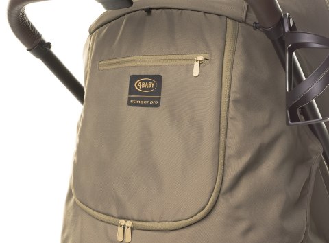 Wózek spacerowy Stinger Pro mokka 4baby