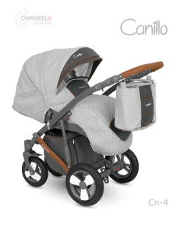 CANILLO CAMARELO 3W1 wózek wielofunkcyjny z fotelikiem KITE 0-13kg - Polski Produkt CN-4