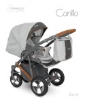 CANILLO CAMARELO 3W1 wózek wielofunkcyjny z fotelikiem KITE 0-13kg - Polski Produkt CN-4